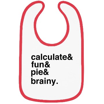 Discover Calculate Joy Pie Lover Clever Challenge Bibs