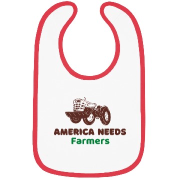 Discover America Needs Farmers Bibs