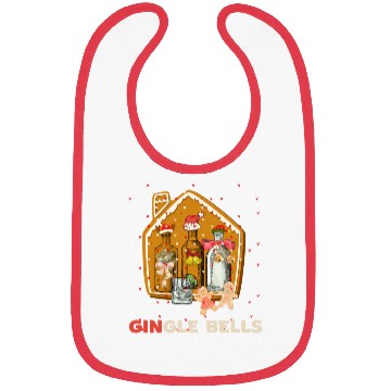 Discover Gingle bells happy Christmas Bibs