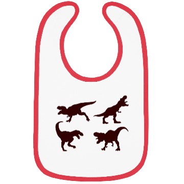 Discover t-rex Bibs