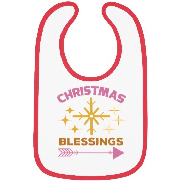 Discover Christmas Blessings Bibs