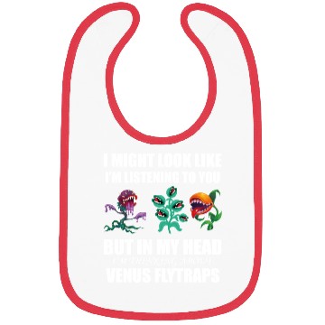 Discover Venus flytrap lover's life! Bibs