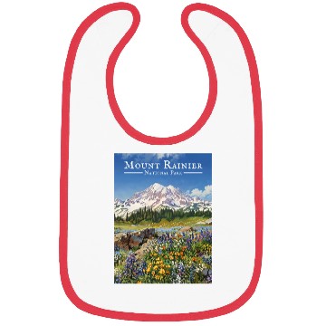 Discover Mount Rainier Paradise Meadows Bibs