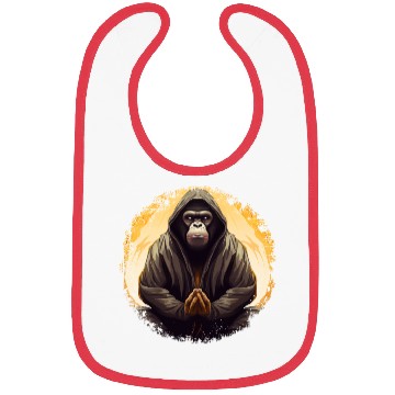 Discover Monkey Yoga Bibs