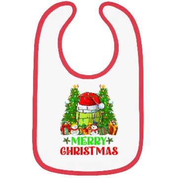 Discover Tennis Christmas Bibs