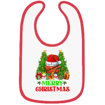 Discover Basketball Christmas Bibs