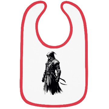 Discover Black Warrior Sketch Power Fantasy Art 7 Bibs