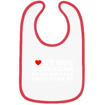 Discover I Love My Girlfriend Bibs