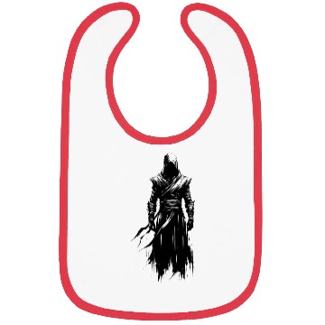 Discover Black Warrior Sketch Power Fantasy Art 3 Bibs