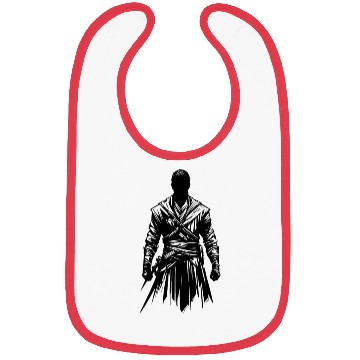 Discover Black Warrior Sketch Power Fantasy Art 6 Bibs