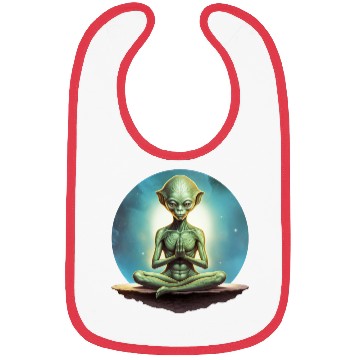 Discover Yoga Aliens Bibs