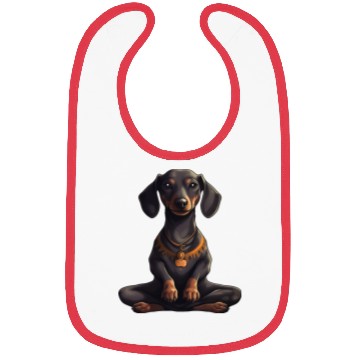 Discover Dachshund Yoga Bibs