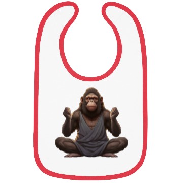 Discover Monkey Yoga Bibs