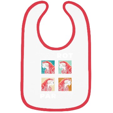 Discover Macaw Tropics Nature Bibs