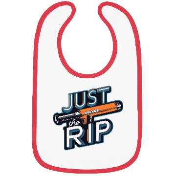 Discover Just the Rip – Vintage welder sticker Bibs