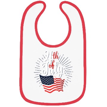 Discover 4th of July Bibs