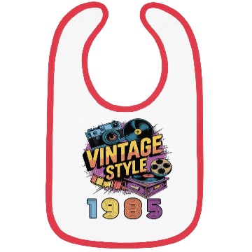 Discover vintage style 1985 Bibs