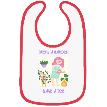 Discover Grow A Garden Save A Bee Bibs