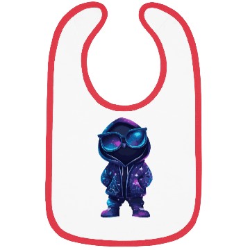 Discover Cool Neon Hooded Character Bibs