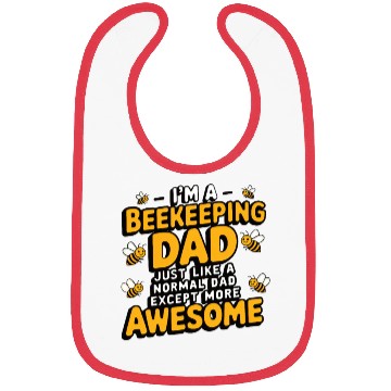 Discover Beekeeping dad Bibs