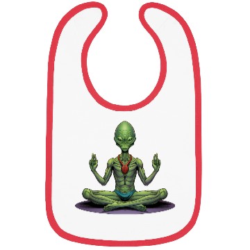 Discover Alien Yogi Bibs