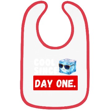 Discover Cool Since Day One Birthday Bibs