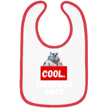 Discover Cool Since Way Back Birthday Bibs