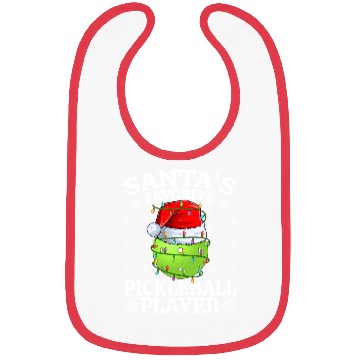 Discover Santa's Favorite Pickleball Player Bibs
