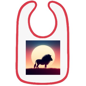 Discover Lion Graphic Bibs
