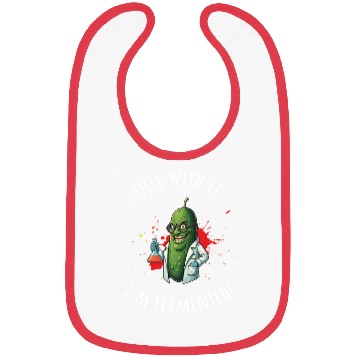 Discover Best pickle lover, mad scientist Bibs design