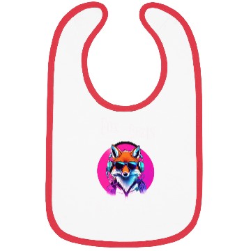 Discover fox beat fox theme Bibs design