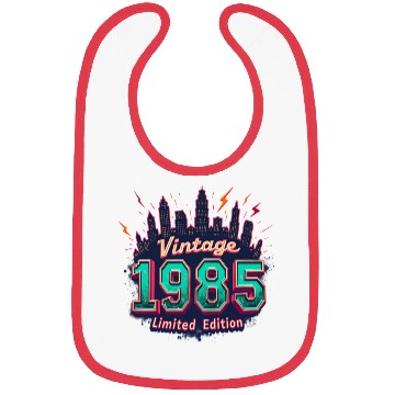 Discover vintage 1985 limited edition Bibs