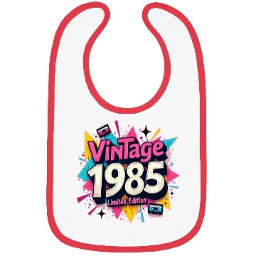 Discover vintage 1985 limited edition Bibs