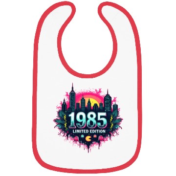 Discover vintage 1985 limited edition Bibs