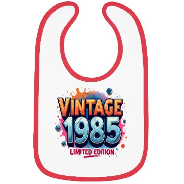Discover vintage 1985 limited edition Bibs