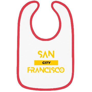 Discover San Francisco City Bibs