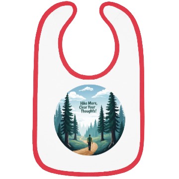 Discover Hike More Clear Your Thoughts - Hiking Bibs