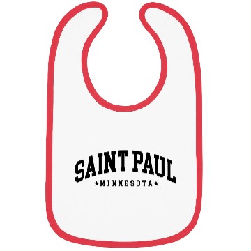Discover Saint Paul Minnesota Gift Bibs