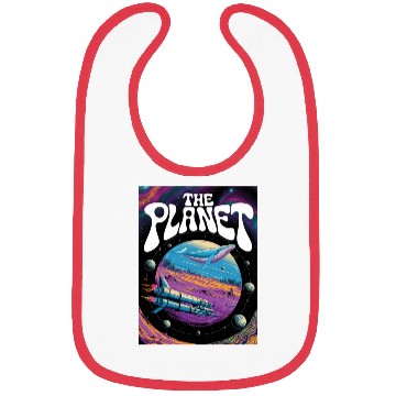Discover Rainbow Space Whale Adventure Bibs