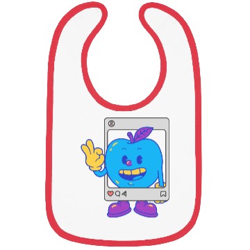 Discover Fruit Funny Bibs