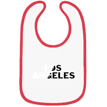 Discover Los Angeles Black n White Bibs