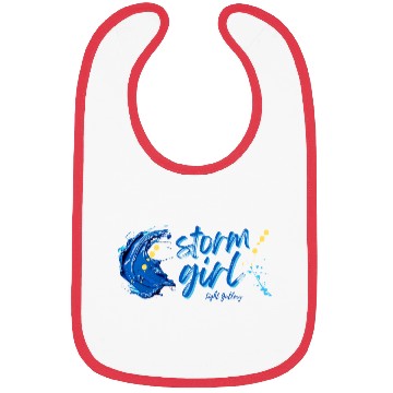 Discover Storm girl, artistic Bibs