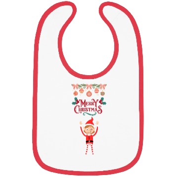 Discover Christmas Cheer Bibs