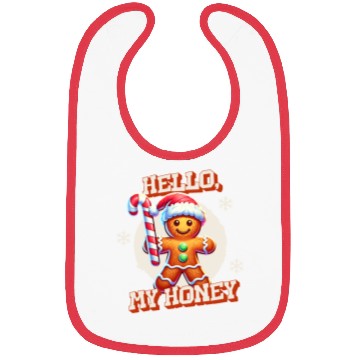 Discover Gingerbread Man - Hello, My Honey! Bibs