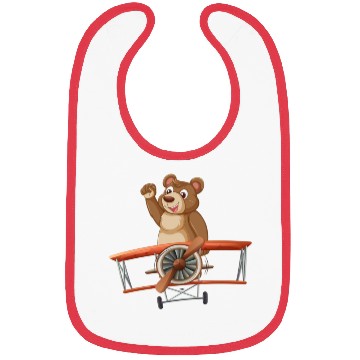 Discover Pooh train encounter Bibs