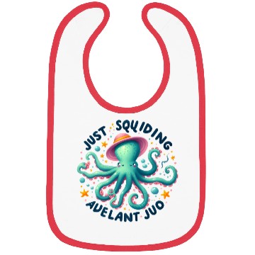 Discover The Octopus Who Loved Lunch Bibs