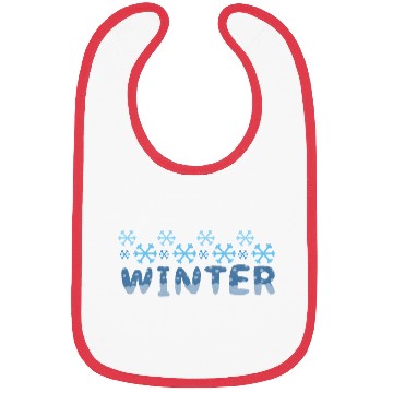 Discover Winter snow gift Bibs