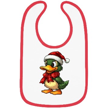 Discover Christmas duck Bibs