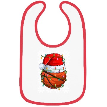 Discover Basketball Christmas Lights Bibs