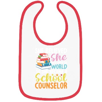 Discover She Became A School Counselor for a School Bibs
